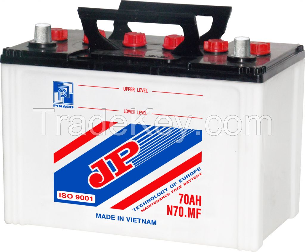 Dry charged Battery - N70 (12V - 70Ah)