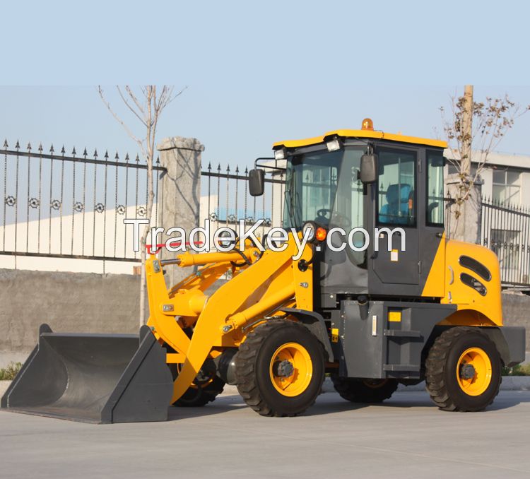 ZL12 hot sale mini wheel loader in front end loader for sale