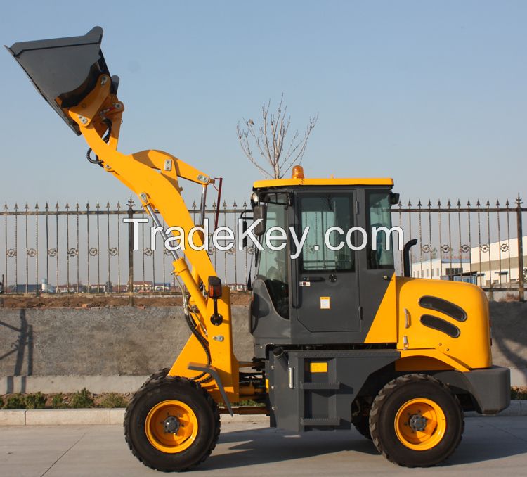 ZL12 hot sale mini wheel loader in front end loader for sale