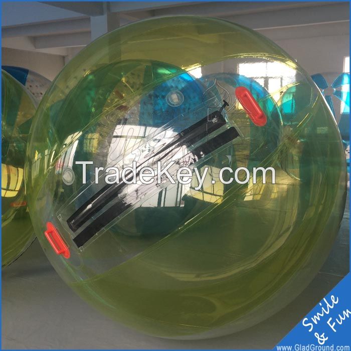 TPU and PVC material inflatable water ball with CE certificate for sale