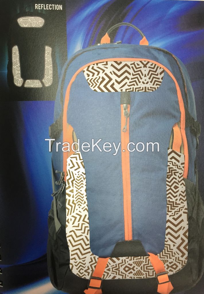 GB7000; REFLECTIVE TEXTILE with graphic pattern