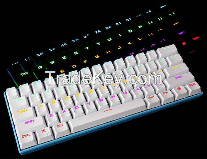 Rk61 MINI BluetoothWireless&Wired Mechanical Gaming Keyboard