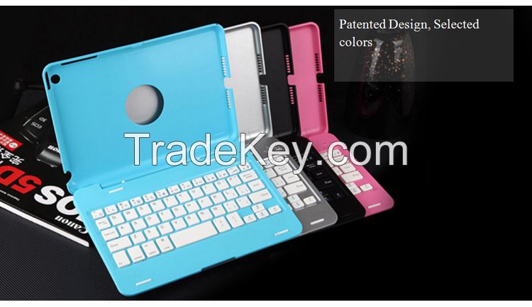 Aluminum Bluetooth Wireless Keyboard for iPad Mini 7.9 inch