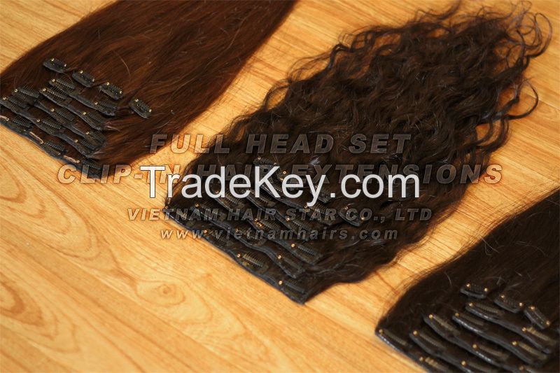 Topsell clip-In hair extensions best quality