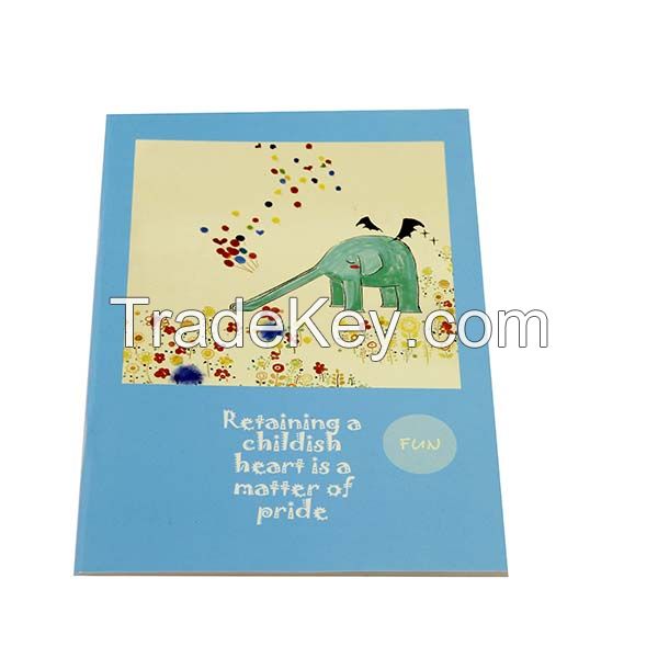 School Supply Student Saddled Stich Exercise Notebook Printing Service