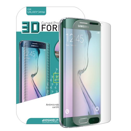 3D Forming Curved Screen Protector for Galaxy S6 edge - Full Coverage (edge to edge protection)