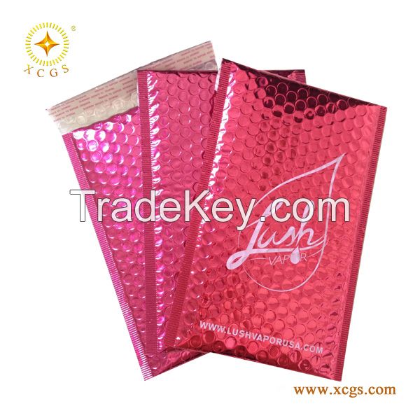 Glamour Customized Metallic Foil Bubble Packaging Bags