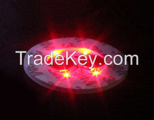 flashing 3 led bottle sticker for promotional items