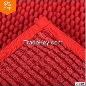 Skin-friendly 100% Polyester Microfiber Chenille Baby Floor Mat