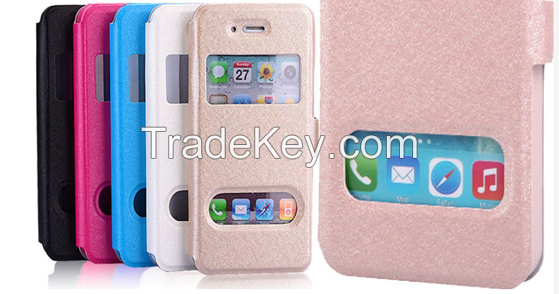 Flip open holster phone case for iPhone