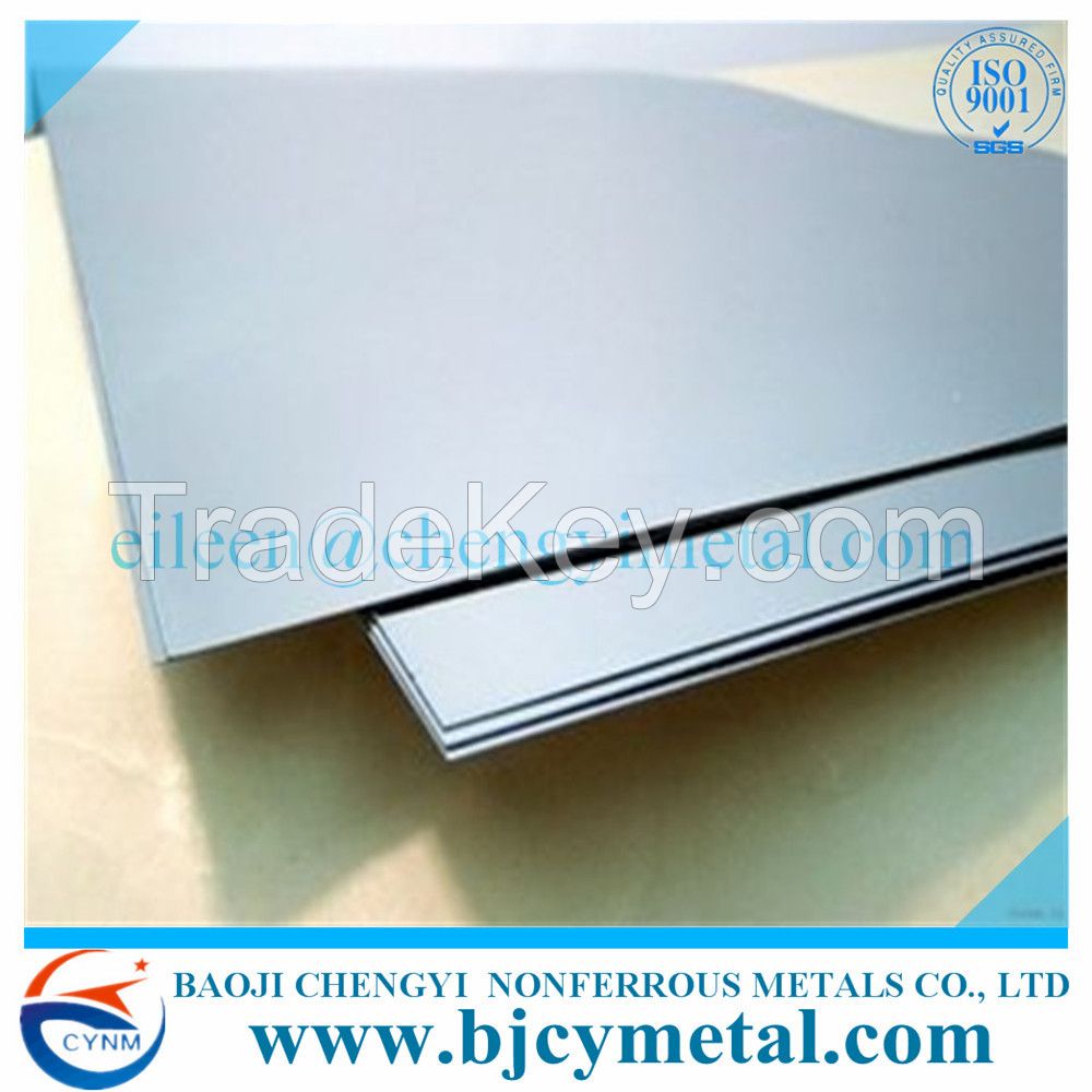 Reasonable Price 99.95% high quality molybdenum plates/sheets