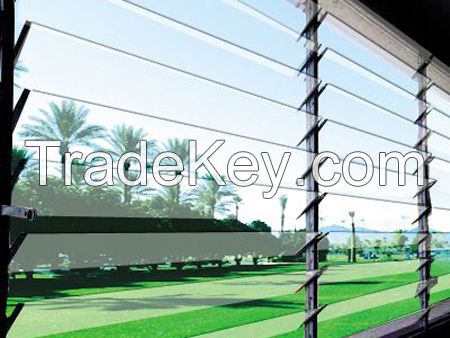 building glass louver