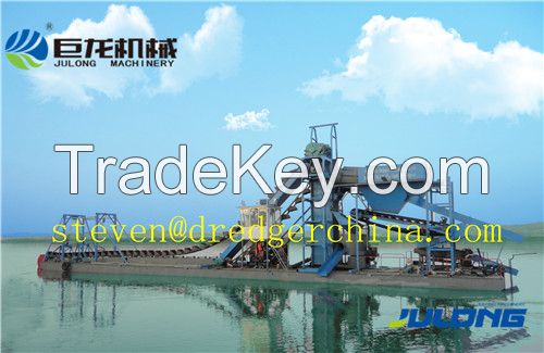 Julong Bucket Chain Dredger/Sand Dredger/Gold&amp;Iron Dredger 