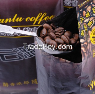 454g, Medium Roast Organic Coffee Beans, Yunnan Small Seed Coffee Beans,