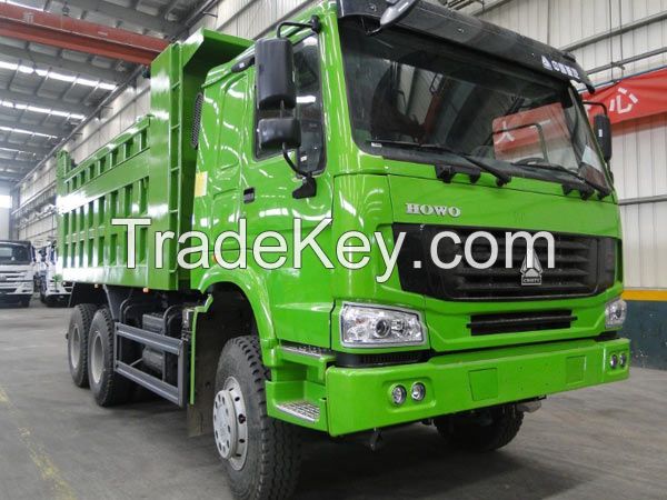 HOWO 6X4 Dump Truck with Flat Cab 336 HP ZZ3257N3447A1