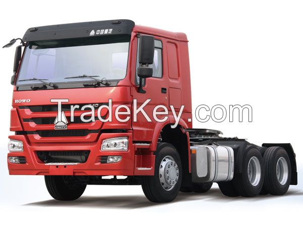 HOWO 6X4 Tractor Truck with Flat Cab 371 HP