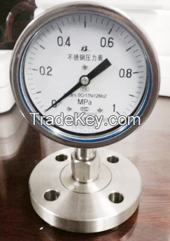 Diaphragm pressure gauge