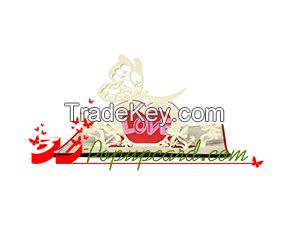 VN 3D card for Chrismas, Newyear, Easter