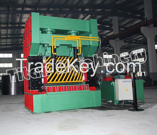 Hydraulic guillotine shear