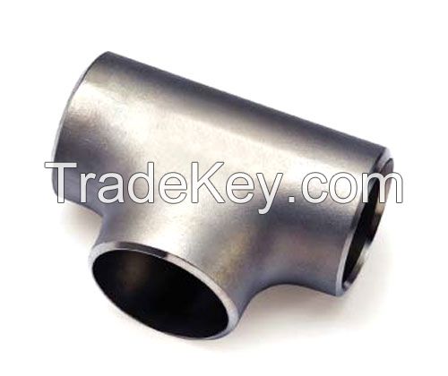 Carbon Steel  Seamless Equal Tee Pipe Fittings