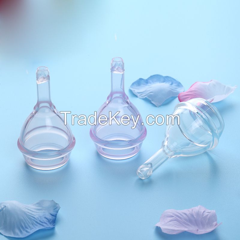 Cheap Price Wholesale Reusable Lady's Soft Medical Silicone Menstrual Cup