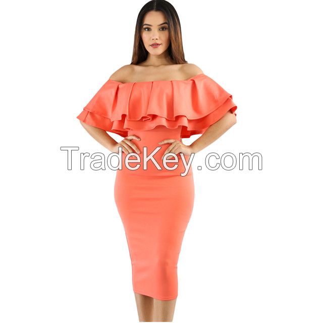 Hot sell fashionable elegant vintage sexy dress