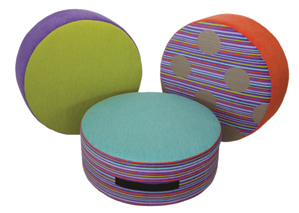 "Valises" Poufs