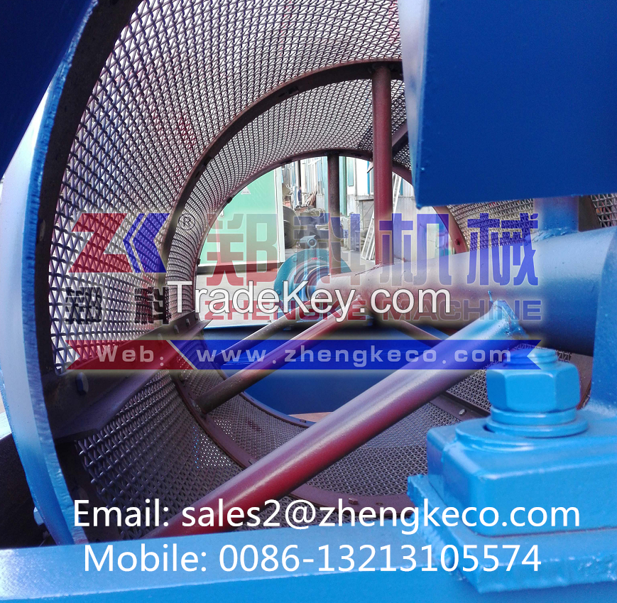 Small investment mining rotary screen equipment (Mobile: 0086-13213105574)