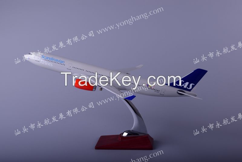 A330-300 resin plane model SAS