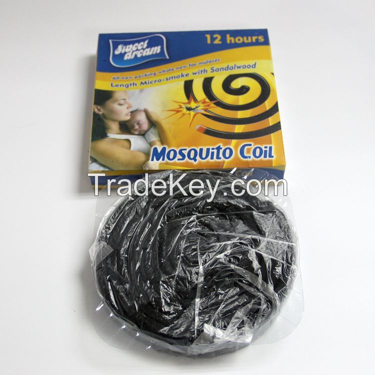 Manufacture Supplier Sweet Dream Brand 138MM Black Mosquito coil