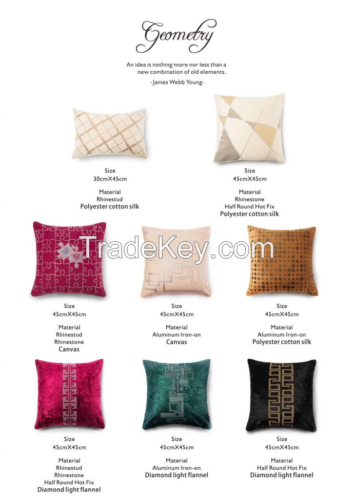 Rhinestone Cushion / Pillow