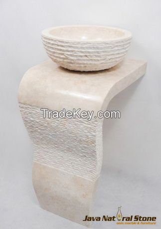 Free Standing Basins Natural Stone