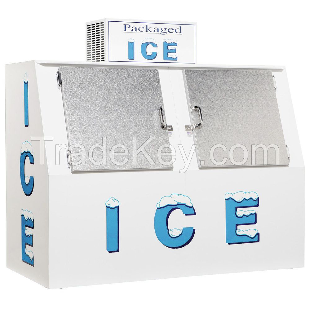 Huaer Outdoor Bagged Ice Merchandiser storage freezer-Auto Defrost