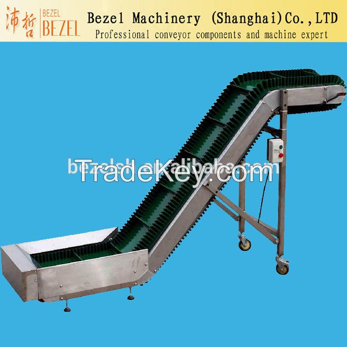 Conveyor System and Slat Conveyor food grade PVC belt conveyor