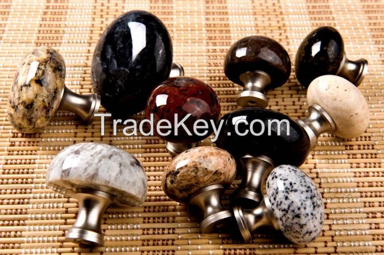 Cabinet Knobs, Drawer Pulls Handles kitchen cabinet knob pull handle furniture hardware granite knob granite pull granite handle stone knob stone pull stone handle