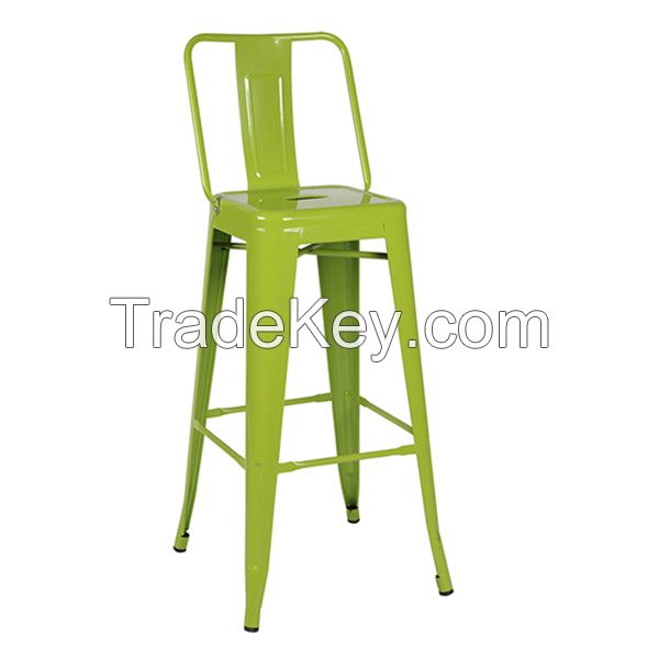 metal high stool chair bar stool