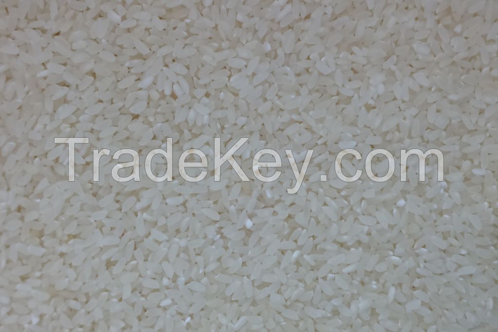 white round rice non basmati