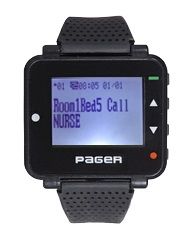 Watch pager Pocsag paging system receiver waiter wrist pager buzzer wireless beeper