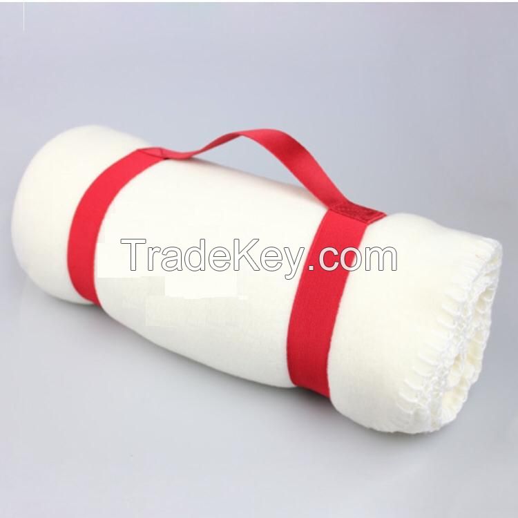 wholesale cheap polyester airplane polar fleece blankets