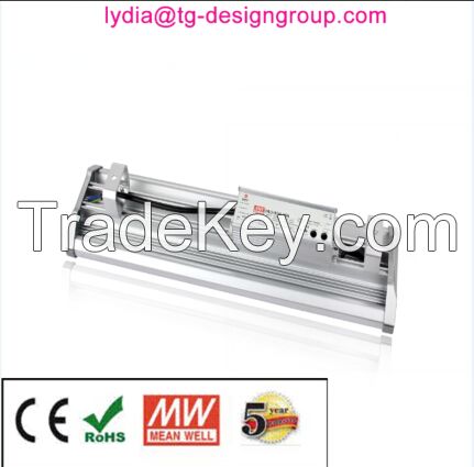 UL approved linear led high bay 200W, 150w high bay light, linear high bay, high bay tube suspending fixture,