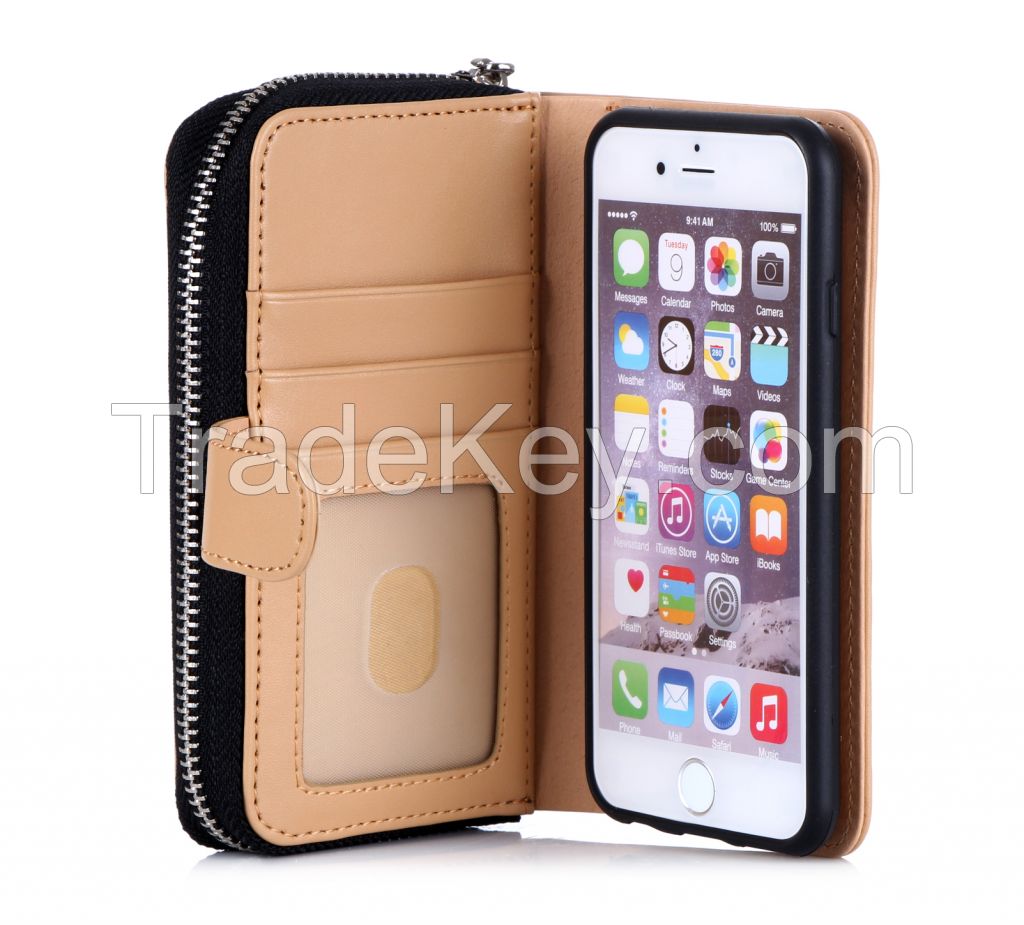 Good Quality China Supplier 5.5 Inch Wallet Phone Case For iPhone 6s plus