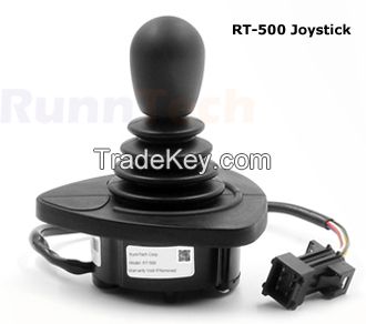 RunnTech 7919040093 Linde Joystick  Self-centering forklift LLC dual axis controls Potentiometer  spring-centered single lever Load Control fingertip control of all load movements hydraulic controls forklift desplazador Carretilla controller