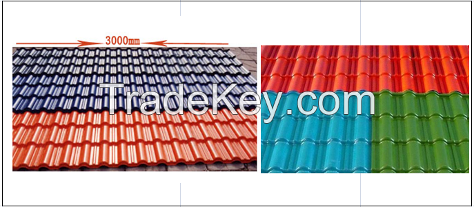 Asa synthetic roof tile from China supplier 