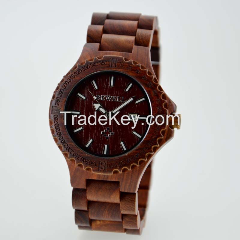 New Fashion Men Wood Watch,Environment Wood Watches Men