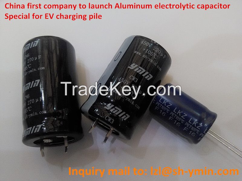 Professional Aluminum electrolytic capacitor for EV charging pile