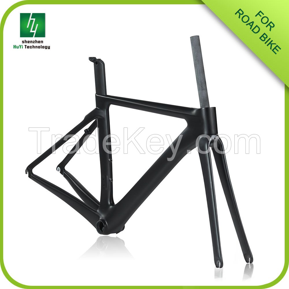 2016 oem road carbon frames carbon road bike frame disc brake