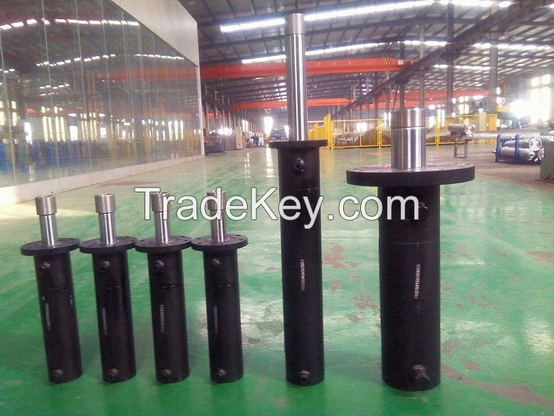 STROKE 350MM, 16 MPa, piston hydraulic cylinder usded for brick manufacturing machine