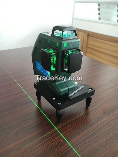 DOVOH 12 Lines 3D Laser Level  DLL3-360G 520NM Green Laser Level