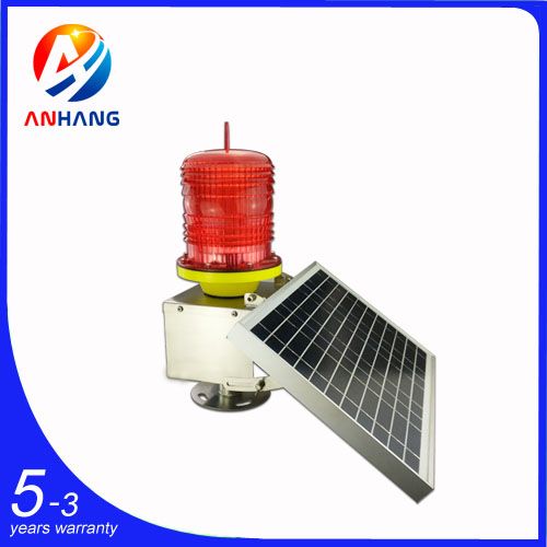 solar aviation obstruction light