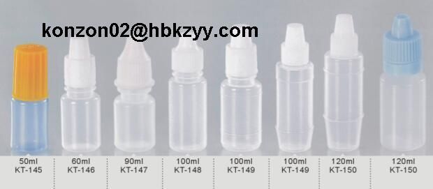 LDPE Plastic bottles for eyes drops medical pharmaceutical use